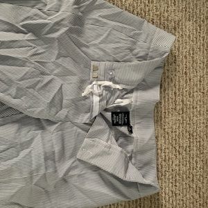 Nine West suit pants blue/white stripe size 8